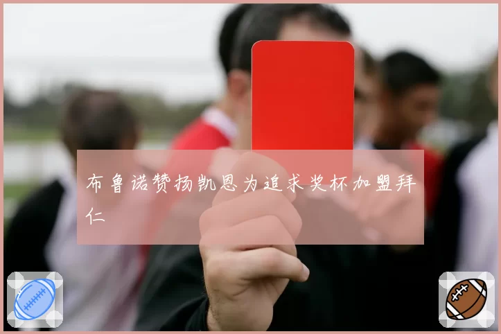 布鲁诺赞扬凯恩为追求奖杯加盟拜仁